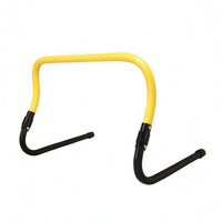 Foldable Training Hurdle ABS Plastic Foldable Agility Hurdle Athletic Gear Curved Top Bar Easy Setup for Soccer Practice