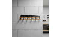 2 Pieces Garden Tool Hanger Metal Broom and Rack Sturdy for Workshop