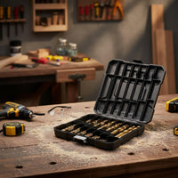 99 Pieces Boring Tool Set High Hardness Twist Drill Bit Kit Wear Resistant Power Tool Accessory for Workshop