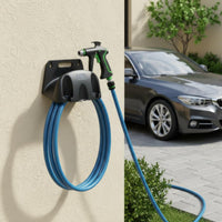 Space-Saving Garden Hose Storage Rack Easy Installation Wall Mounted Hose Holder Long-Lasting for Gardeners, Homeowners, Patio, Garage