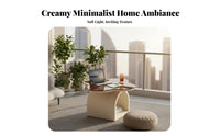 3 Pieces 3 Piece Tatami Table Set Long-Lasting Construction for Students