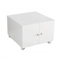 Mobile Cabinet Base Casters Double Door Cabinet Slim