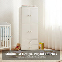 Interlocking Cube Wardrobe Customizable arrangement Interlocking Cube Closet Cartoon Design
