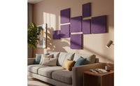 Self Soundproofing Foam Dense Self Soundproof Panel Wave Shaped Acoustic Foam for Artists, Home Theater Enthusiasts