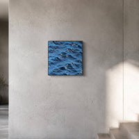 Ocean Wave Wall Art Calming Home Decoration Coastal Aesthetic