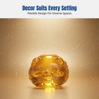 Crystal Fortune Pig, Zodiac Pig, Living Room Decor, Business Gift