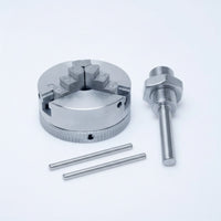 Machine Parts Mini Lathe Chuck Adapter Silver Colored Hex Style
