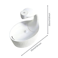 Wireless Feline Water Fountain Easy to Clean for Cats