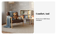 Padded Toddler Chair Soft and Comfortable Miniature Tufted Armchair for Toddlers