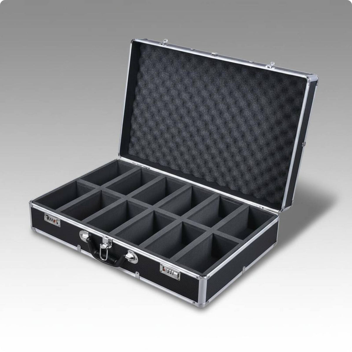 Graded Card Storage Box Shock Resistant Graded Card Storage Case for Travel