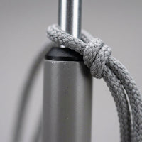 Camping Tent Accessories with Reflective Guy Ropes, Aluminum Alloy Pegs, Adjusta #variant:Tarp Poles