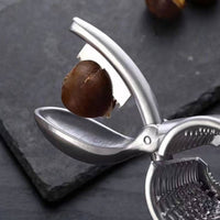 Manual Nutcracker Stainless Steel Clamp Nutcracker Serrated Grip