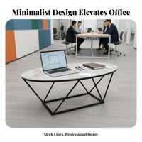 Modern Design managerial Sofa and Table Group Sturdy Construction Reception Seating sturdy Frame Office Lounge Set Comfortable paddinging for Business managerials, Company Owners, Interior Designers, Waiting Room, Lobby