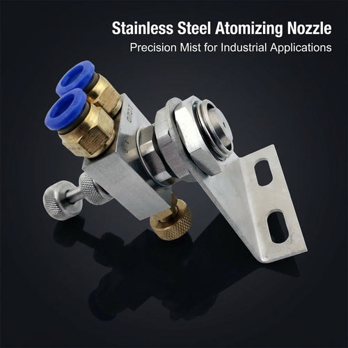 Misting Nozzle Stainless Steel, Nozzle Stainless Steel 4BSPT, 304 Stainless Steel Spray Tip, Fine Mist Humidification Nozzle
