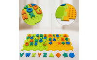 2 Pieces Sensory Puzzle Floor Mat Interlocking Textured Sensory Floor Tiles Tactile Mats Educational Puzzle Mats Soft