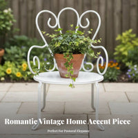 Miniature Chair Pot Holder adaptable Photography accessory Heart-Shaped Backrest