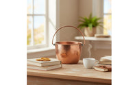 Hammered Copper Vessel Burnished Copper Vessel Mottled Finish