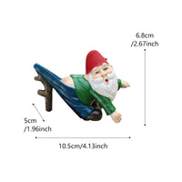 Garden Gnome Planter Hangers Whimsical Planter Huggers Compact for Gardeners