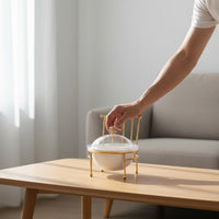 Chair Shaped Candy Dish Luxury Design Miniature Chair Serving Bowl for Wedding
