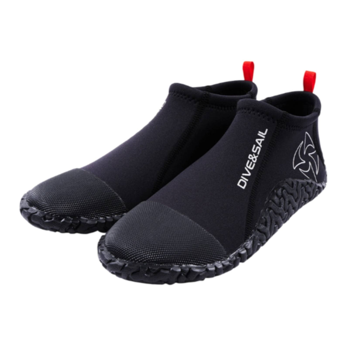 Water Shoes with Pull-on Entry Flexible Water Shoes Grippy Booties with Rubber Sole for Snorkelers, Beachgoers, Snorkeling, Surfing