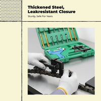 Hydraulic Chain Breaker, Universal Chain Removal Tool, robust Duty Cutter for Motorcycle, Agricultural Machinery, and commercial Maintenance