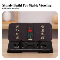 Foldable Scripture Holder Stable stability Adjustable Wooden perusing Stand