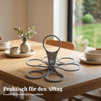 Rotating Cup Holder 360 Degree Rotation Drink Storage No Assembly Required