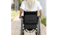 Waterproof Wheelchair Storage Bag Large Capacity Wheelchair Backpack Dustproof Mobility Aid Storage Pouch Portable for Shopping