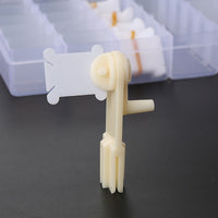 Embroidery Floss Organizer Box with Winding Boards and Yarn Winder