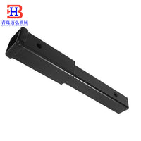2-Inch Black Trailer Hitch Receiver with Draw Bar