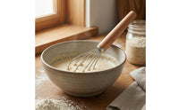 Sourdough Mixing Stick Wooden Handle Fermentation Stirrer Smooth Surface