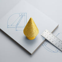 Diamond Cone Hole Opener Diamond Beveling Bit Multi-Functional Tool for Stone Fabricators, Renovation