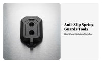 Metal Tool Hanging Attachment Compact Quick-Clip Tool Holder