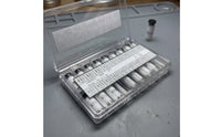 Timepiece Hand Kit Luminous Timepiece Hand Kit with Organizer Case Clear for Watchmakers