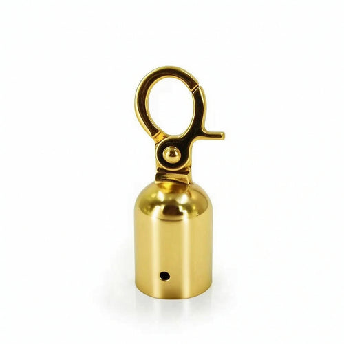 Stanchion Rope Hook Polished Rope Barrier Hook Glossy for Hotel Lobbies