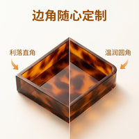 定制亚克力牌九收纳盒 多米诺骨牌收纳陈列盒 商用牌九防尘展示盒