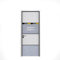 Soundproof Door Panel Self-Adhesive Acoustic Foam for Noise Reduction and Room Renovation