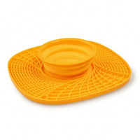 Slow Feeding Mat Textured Lick Toy Interactive for Travel, Fast Eaters