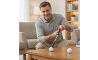 Threaded Golf Ball Picker with Suction Cup Portable Golf Ball Retriever with Suction Cup Reusable Accessory Long-Lasting for Putting Practice
