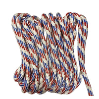 Braided Boat Rope with Looped Ends High Strength Mooring Line with Loop Long-Lasting Dock Line with Loop Abrasion Resistant for Sailors