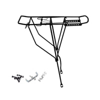 Child Cycle Carrier Rack Adjustable Kids Bike Rear Rack Sturdy Metal