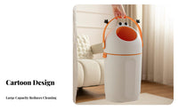 Round Diaper Disposal System Large Capacity Diaper Disposal System Nursery Item Silent Functioning Easy to Use for Infants