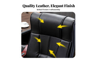 Highspine support managerial Chair Reclining Function Computer Seat Padded Armrests sturdyDuty Base for Students, Adults