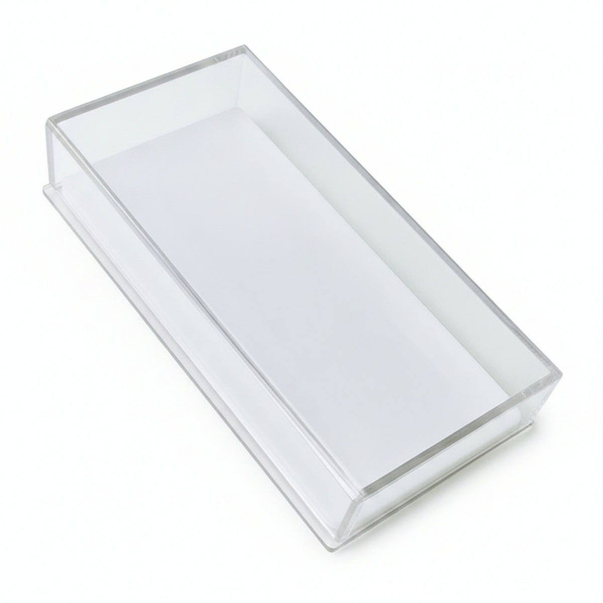 Portable Acrylic Eyelash Storage Box Compact Lash Strip Storage Box Safeguarding