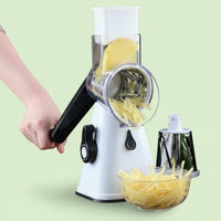 Hand Crank Vegetable Chopper Multi-Functional Manual Vegetable Shredder