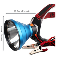 12V Waterproof LED Headlamp, Adjustable