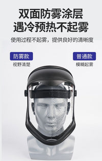 New Lawn Mower Protective Face Shield Thickened Weeding Face Screen Anti-Impact Anti-Splash Protective Mask