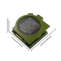 Feng Shui Compass Waterproof Direction Bearing Tool Navigation Tool