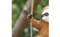 Resin Sloth Garden Hanger Easy to Hang Sloth on a Swing Ornament for Tree Branch