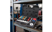 22 Pieces Disconnect Tool Kit with Case Various Sizes Disconnect Tool Kit Comprehensive for Home Mechanics, Automotive Repair, Garage